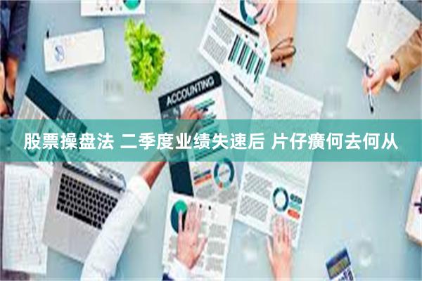 股票操盘法 二季度业绩失速后 片仔癀何去何从