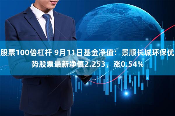 股票100倍杠杆 9月11日基金净值:景顺长城环保优势股票最新净值2.253,涨0.54%