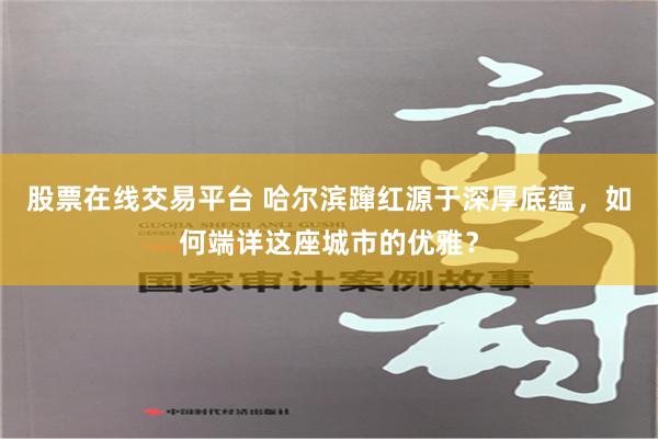 股票在线交易平台 哈尔滨蹿红源于深厚底蕴，如何端详这座城市的优雅？