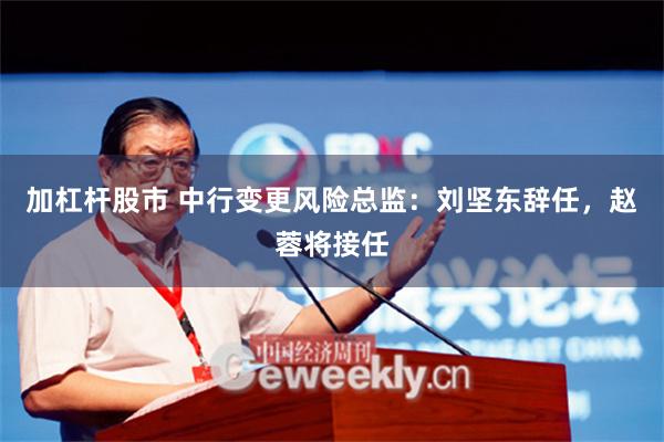 加杠杆股市 中行变更风险总监:刘坚东辞任,赵蓉将接任