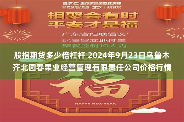 股指期货多少倍杠杆 2024年9月23日乌鲁木齐北园春果业经营管理有限责任公司价格行情