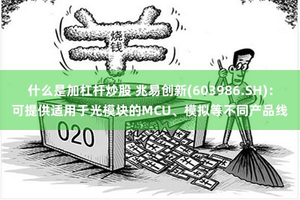 什么是加杠杆炒股 兆易创新(603986.SH)：可提供适用于光模块的MCU、模拟等不同产品线