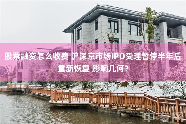 股票融资怎么收费 沪深京市场IPO受理暂停半年后重新恢复 影响几何？