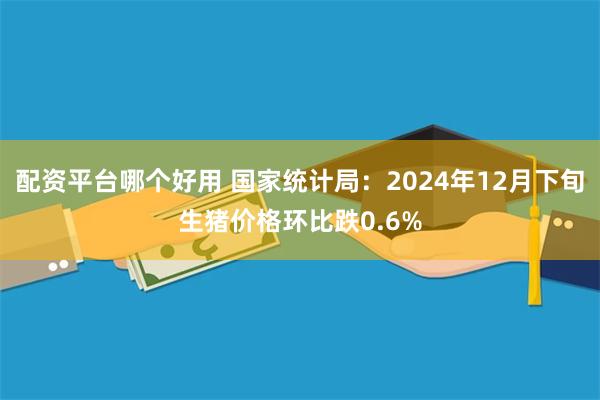 配资平台哪个好用 国家统计局：2024年12月下旬生猪价格环比跌0.6%