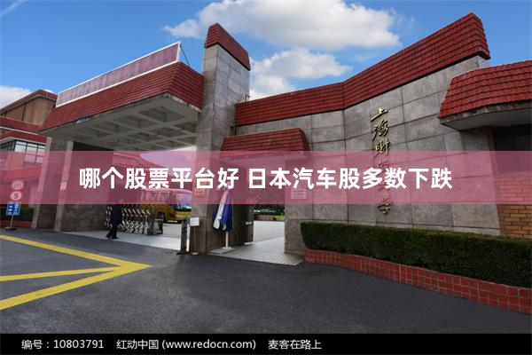 哪个股票平台好 日本汽车股多数下跌