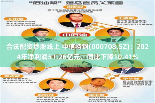合法配资炒股线上 中信特钢(000708.SZ)：2024年净利润51.26亿元，同比下降10.41%