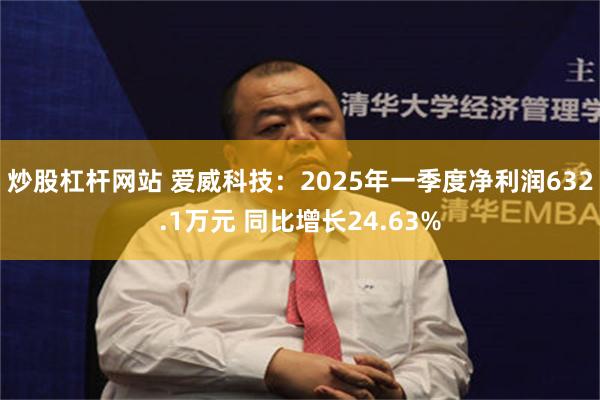 炒股杠杆网站 爱威科技：2025年一季度净利润632.1万元 同比增长24.63%