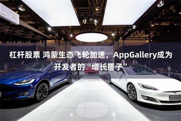 杠杆股票 鸿蒙生态飞轮加速，AppGallery成为开发者的“增长搭子”
