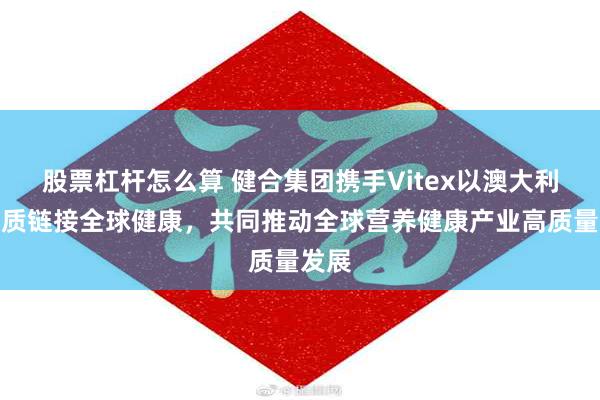 股票杠杆怎么算 健合集团携手Vitex以澳大利亚品质链接全球健康，共同推动全球营养健康产业高质量发展