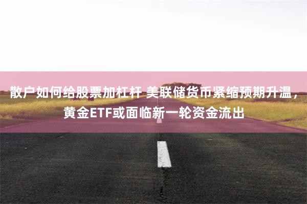 散户如何给股票加杠杆 美联储货币紧缩预期升温，黄金ETF或面临新一轮资金流出